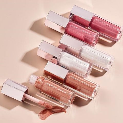 Son Bóng Fenty Beauty Gloss Bomb Universal Lip Luminizer - 01 Fenty Glow mini fullbox