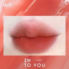 son tint lì sương mù bóng Into you watery #w11-đỏ cam