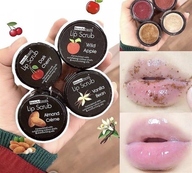 Tẩy tế bào chết môi Beauty Treats Lip Scrub
