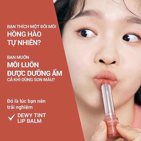 Son dưỡng innisfree Dewy Tint Lip Balm #04