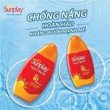 kem chống nắng Sunplay Super Block SPF 81/PA++++ size lớn