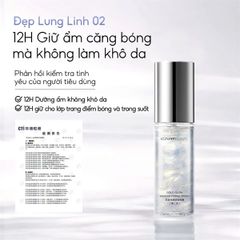Xịt Khóa Nền Có Nhũ Carslan Gold Glow Makeup Fixing Spray 50ml