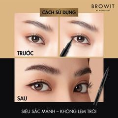 kẻ mắt browit siêu mảnh màu nâu