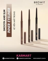 Chì kẻ mắt Browit smooth and slim inner eyeliner - nâu