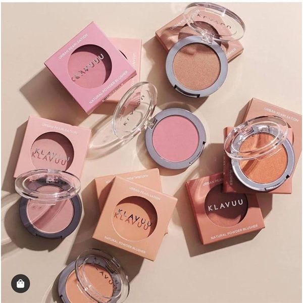 Phấn Má Hồng Klavuu Urban Pearlsation Natural Powder Blusher #03