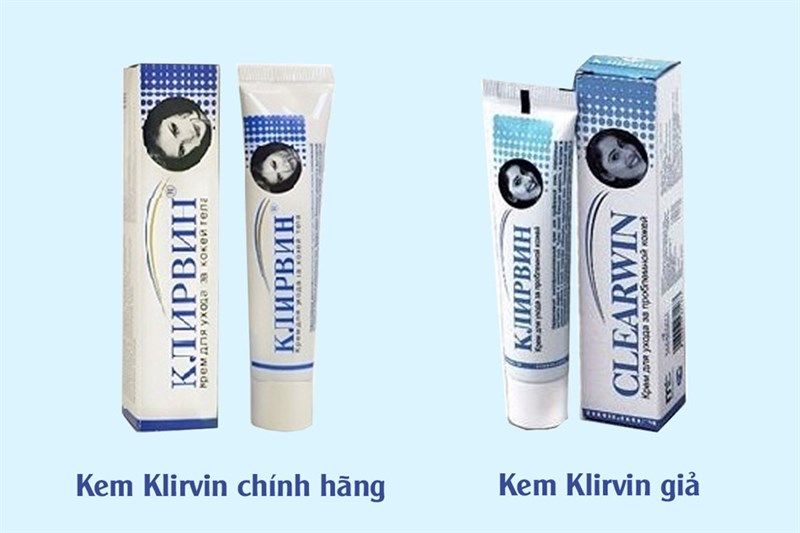 Kem trị sẹo Nga Klirvin