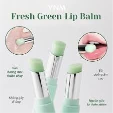 Son Dưỡng Thuần Chay Tự Nhiên Giảm Bóng Tróc Môi YNM Fresh Green Lip B