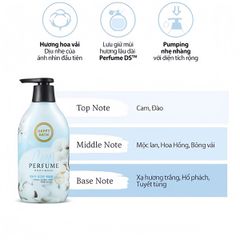 Sữa tắm hương hoa thiên nhiên Happy bath body wash 900g