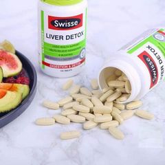 Viên uống bổ gan và giải độc gan Liver Detox Úc Swisselọ 120 viên