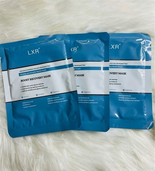 mặt nạ LXR BOOST RECOVERY phục hồi da căng bóng