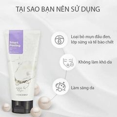 Tẩy tế bào da chết ngọc trai The Face Shop Smart Peeling Scrub (120ml)