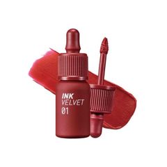 Son kem lì Peripera Ink Velvet 01 Good Brick4g - Màu Đỏ Đất