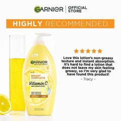 Sữa Dưỡng Thể Trắng Da Garnier bright Complete Vitamin C Body Serum Lotion 400ml