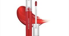 Son tint bóng ROMAND GLASTING water tint #02 red drop đỏ nâu