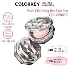 Phấn phủ bột Colorkey lasting naturally C02 -hồng