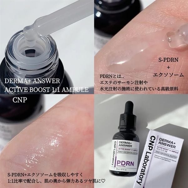 Serum Dưỡng Sáng Da CNP PDRN Derma Answer Active Boost Ampule 30ml