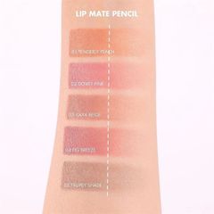 Chì kẻ viền môi nhung lì Romand lip matte pencil #04