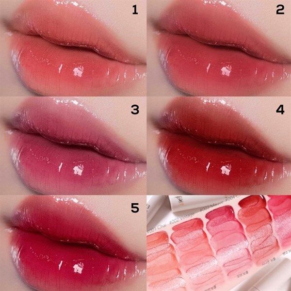 Son Tint Bóng Bbia Glow Lip Tint #04 Cinnamon