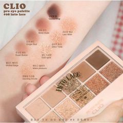 Phấn Mắt CLIO Pro Eye Palette 08 Into Lace 10 ô