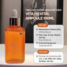 Tinh Chất Dưỡng Sáng Da Mờ Thâm Maxclinic Vita-10 Vital Ampoule 100ml