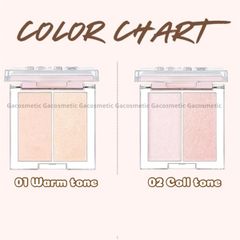 Phấn Bắt Sáng Clio Prism Highlighter Duo #02