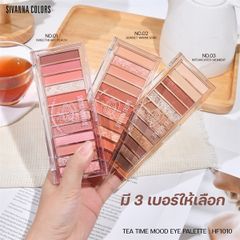 phấn mắt Sivanna Colors Tea Time Mood Eye Palette #01