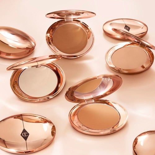 Phấn Phủ Nén Charlotte Tilbury Air Brush Flawless Finish mini fullbox
