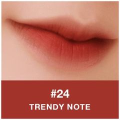 Son kem lì Bbia Velvet Lip Tint 24 màu đỏ hồng đất