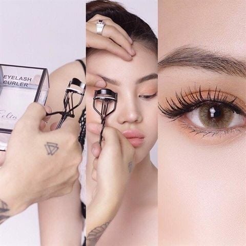 bấm mi Celin kẹp mi cong vút