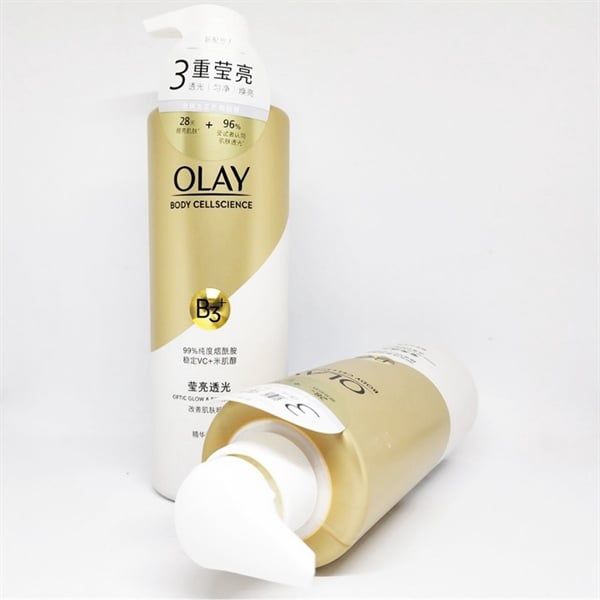 sữa tắm trắng da olay b3 vitamin c