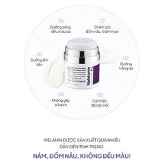 Kem dưỡng sáng da , chống loã hoá chuyên sâu Melatonin liposome 5% - 50g