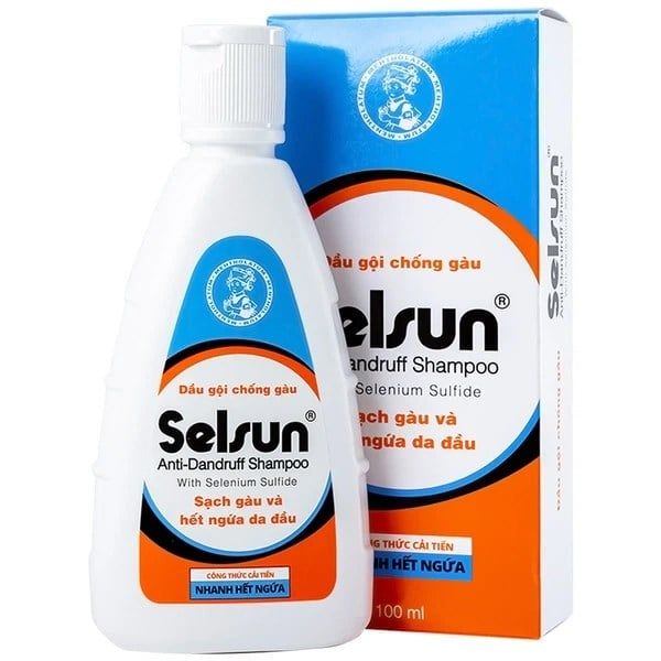 Dầu Gội Selsun Ngừa Gàu Và Ngứa 1% Selenium Sulfide 100ml