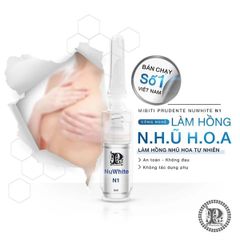 Kem làm hồng nhũ hoa Nuwhite N1 Mibiti Prudente chính hãng Mỹ