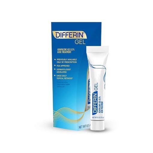 Kem giảm mụn Differin gel adapalen 0.1% mỹ