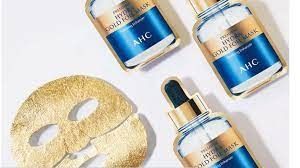 Mặt nạ vàng AHC Premium Hydra Gold Foil Mask 3 lớp