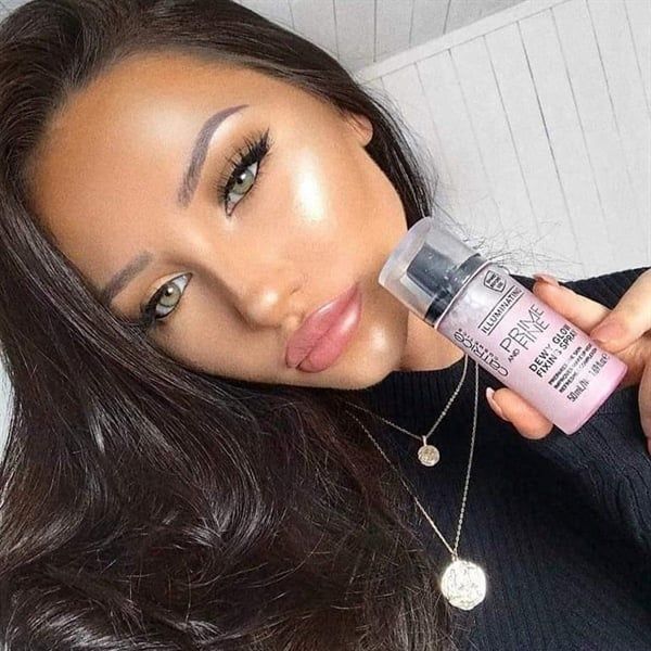 XỊT KHÓA NỀN CĂNG BÓNG DA CATRICE LONG LASTING PRIME AND FINE MULTITALENT FIXING SPRAY 50ML