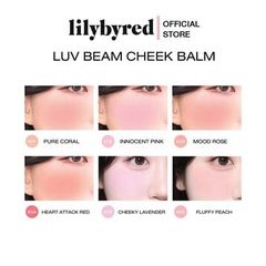 Má Hồng Dạng Kem Lilybyred Luv Beam Cheek Balm #03 Mood Rose - Cánh Hồng Khô