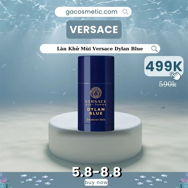 Lăn Khử Mùi Versace Blue Dylan Pour Homme 75ml
