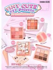 Phấn mắt SIVANNA Nong Meow tiny cute eyepallate #03