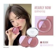[MẪU MỚI] Phấn má hồng & Highlight 3CE Blushlighter #early now