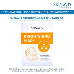￼Mặt nạ mặt sáng da Skinavis Dược Mỹ Phẩm