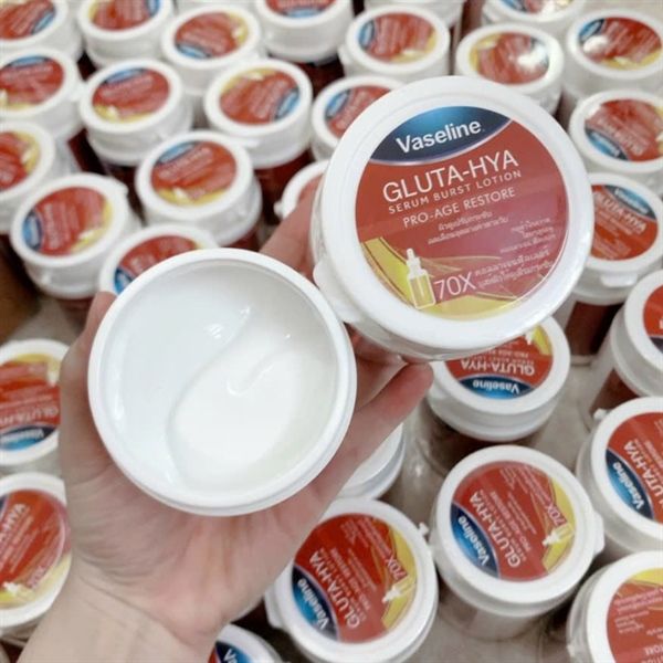 (Dạng Hủ) Kích Trắng VASELINE Gluta-Hya 10x #đỏ