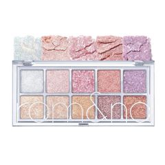 Bảng Phấn Mắt 10 Ô nhũ Lấp Lánh Romand Better Than Eye Palette #00