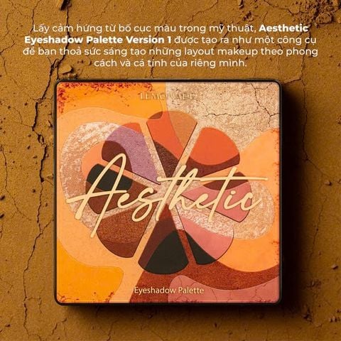 Bảng mắt 16 ô Lemonade aesthetic eyeshadow palette