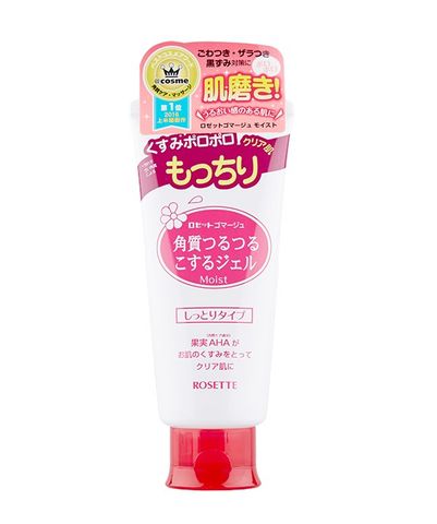 GEL TẨY TẾ BÀO CHẾT DÀNH CHO MỌI LOẠI DA ROSETTE GOMMAGE PEELING GEL 120G đỏ da khô, nhạy cảm