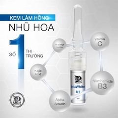 Kem làm hồng nhũ hoa Nuwhite N1 Mibiti Prudente chính hãng Mỹ