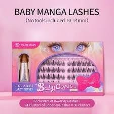 Mi giả mlen diary baby comic lazy lashes