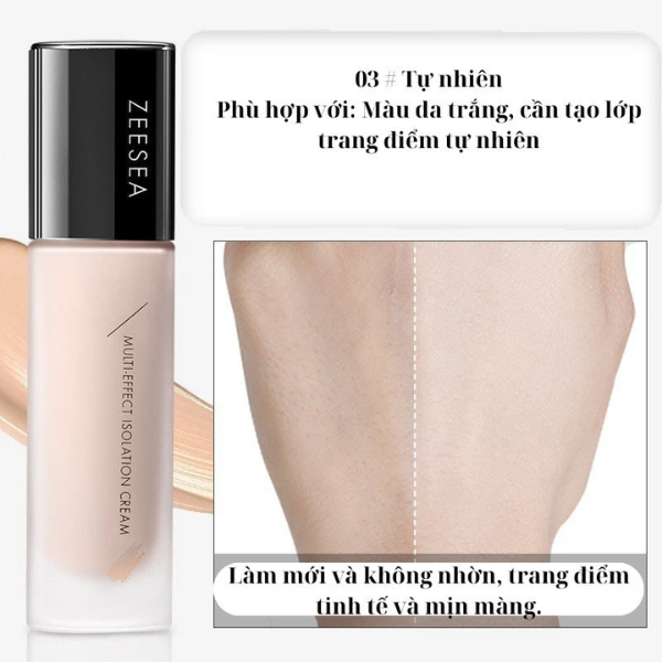 Kem Lót dưỡng ẩm Nâng Tông Tự Nhiên Zeesea Multi-Effect Makeup Primer -màu da