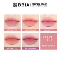 Son Kem Lì BBIA Last Velvet Tint V50 Lonely Life