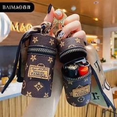 móc khoá túi xách lv đựng son